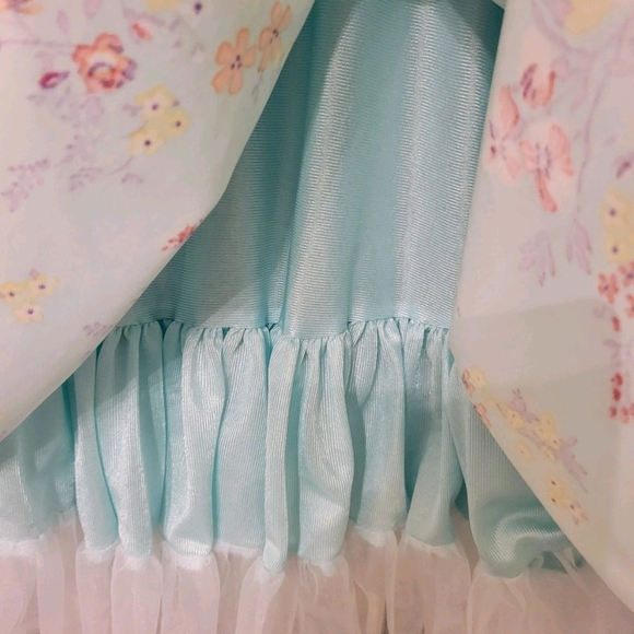 "Easter" Knit Works Girls Dress Flowers Pastel Spring Summer All Occasion SZ 14 - Picture 10 of 12